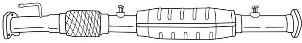 SIGAM 44154 Catalytic Converter
